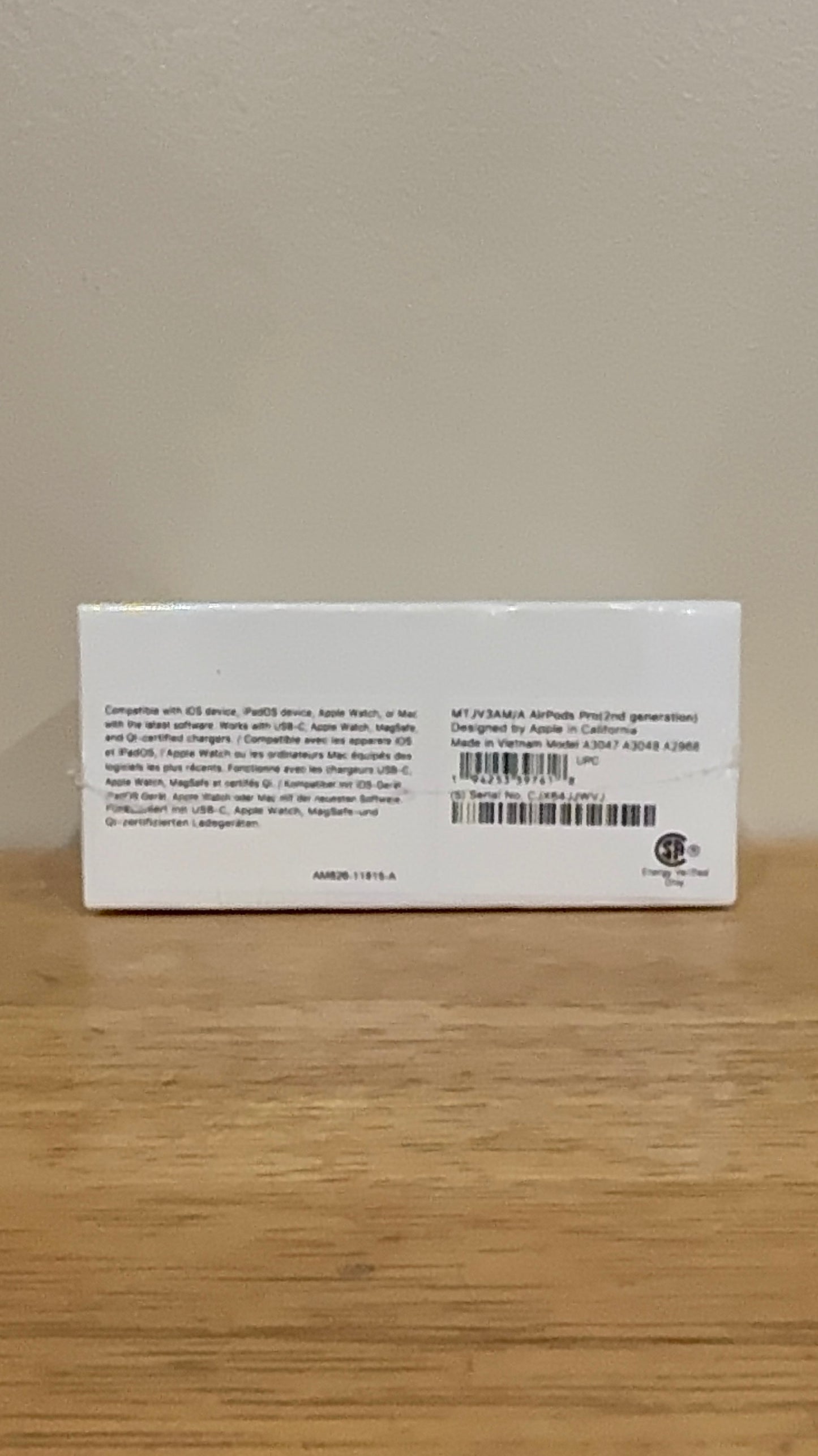 Apple AirPod Pro 2 with ANC (Active Noise Cancellation) with AppleCare warranty