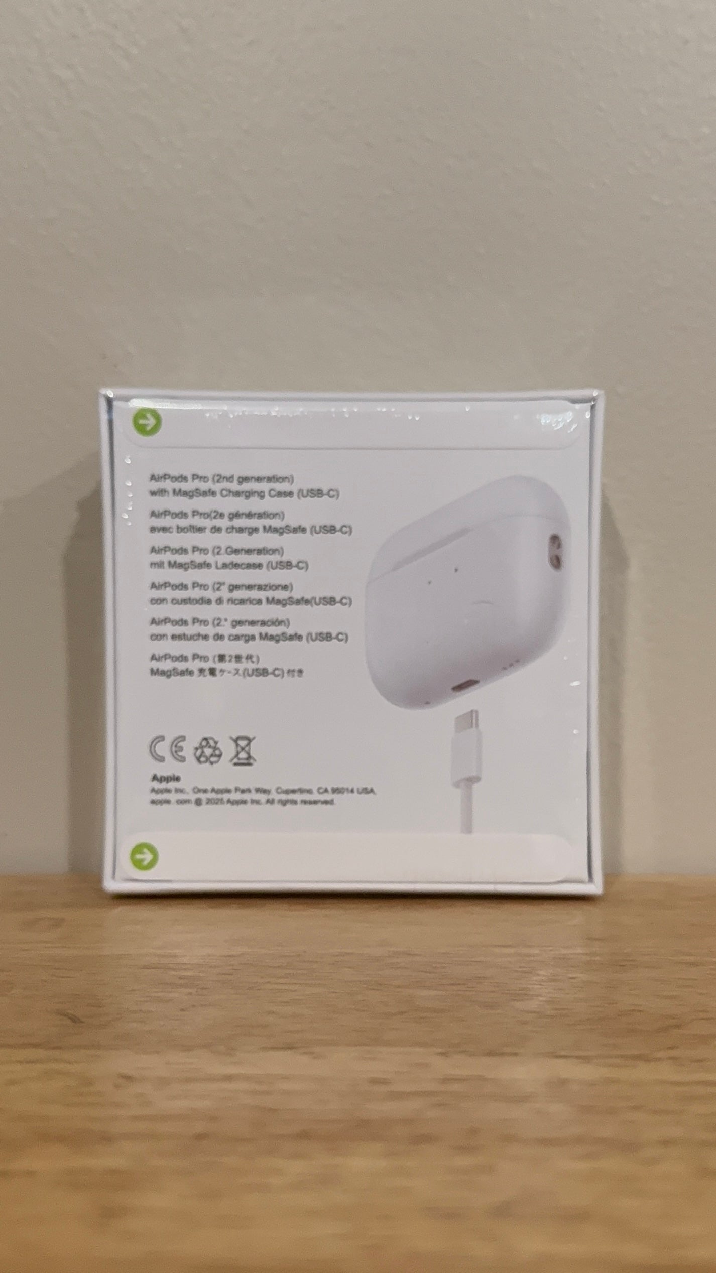Apple AirPod Pro 2 with ANC (Active Noise Cancellation) with AppleCare warranty
